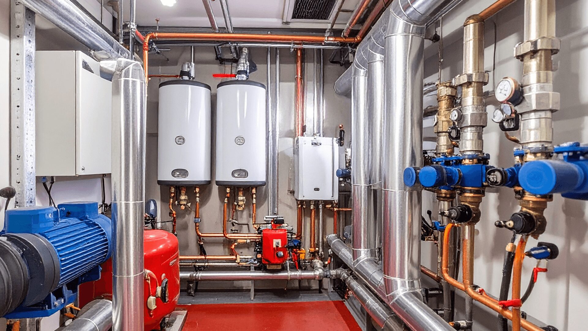 Pipework, Lagging & Insulation - Heating & Chilled Water Pipework
