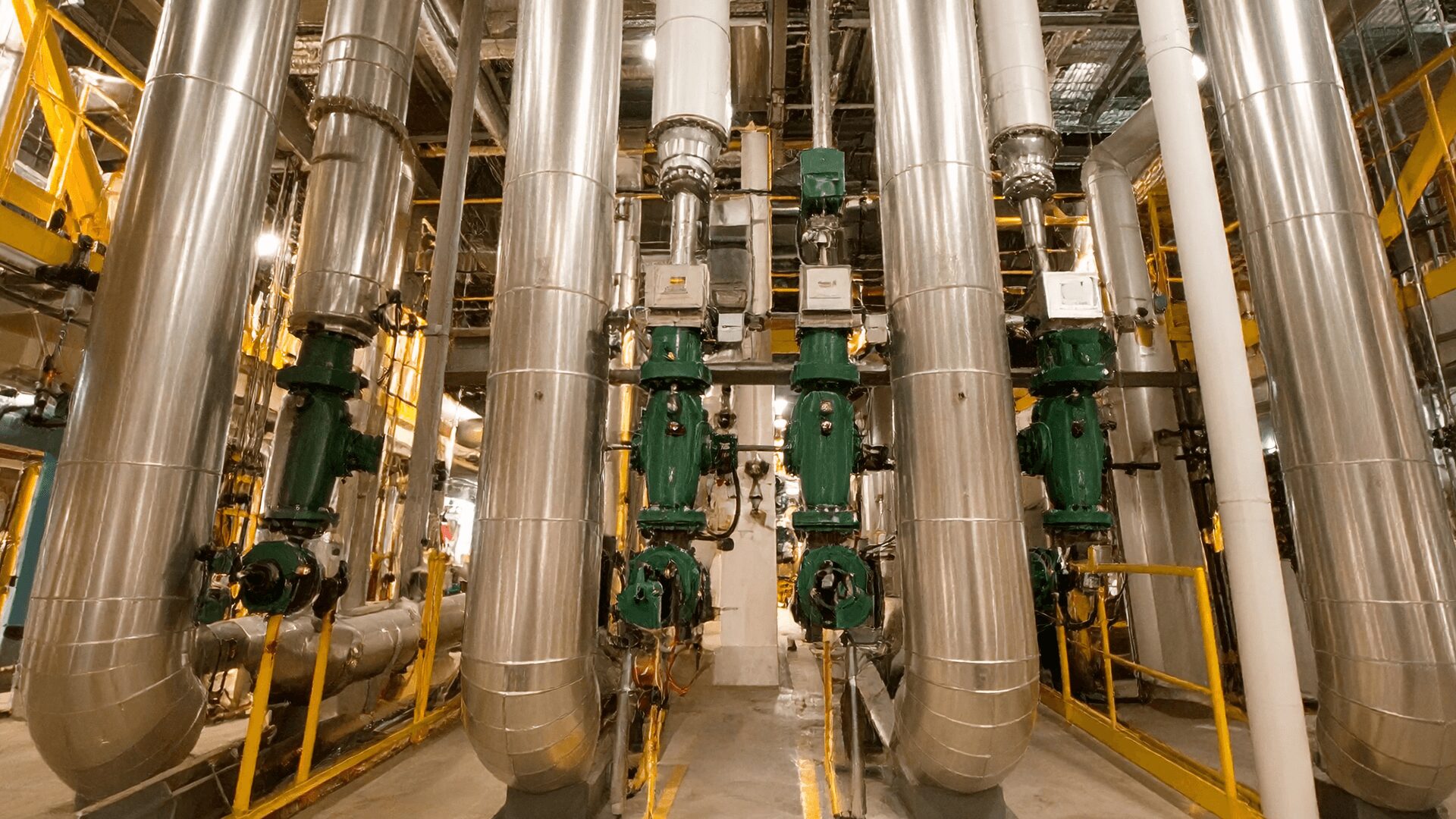 Pipework, Lagging & Insulation - Plant Room Pipework Installation