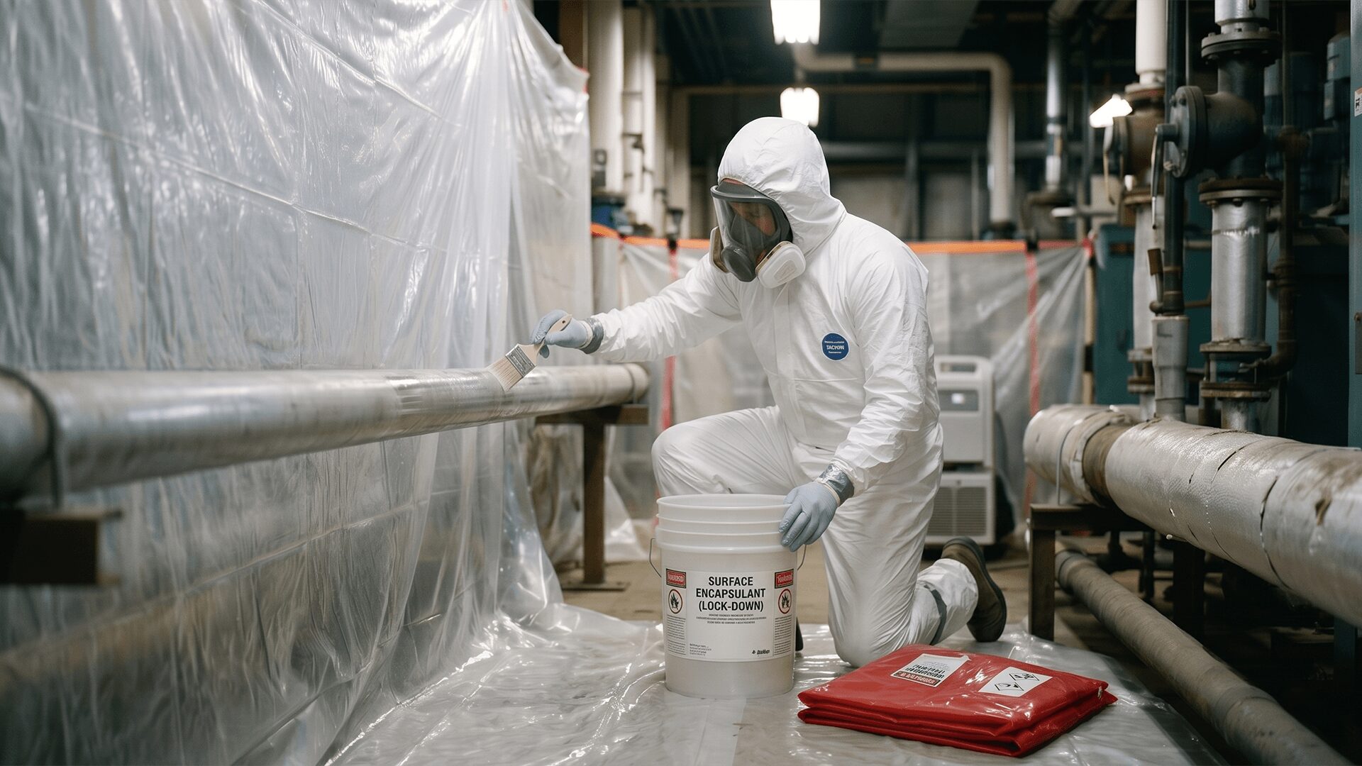 Pipework, Lagging & Insulation - Safe Preparation for Re-Lagging