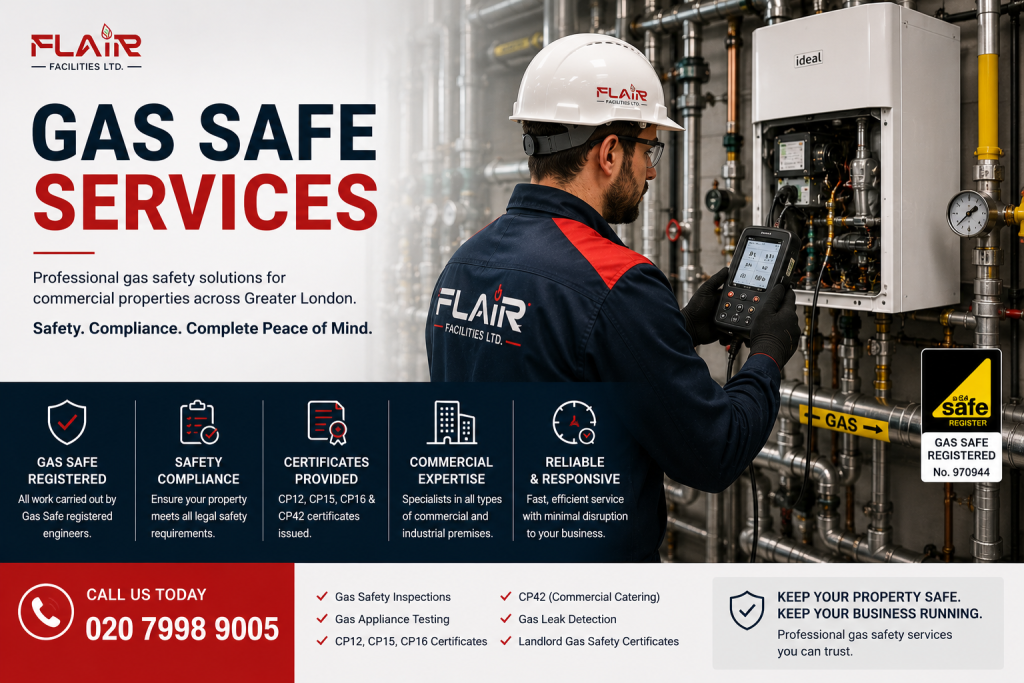 gas safe services services flair facilities