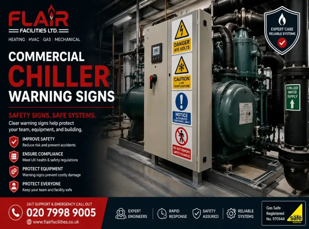 commercial chiller warning signs 
