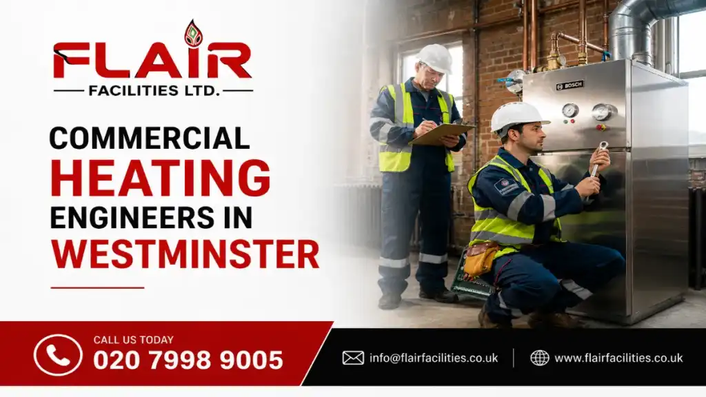 Commercial heating engineers servicing commercial boiler and HVAC systems in Westminster, London.